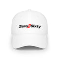 Zero2Sixty Low Profile Baseball Cap — Speed-Inspired Logo Hat