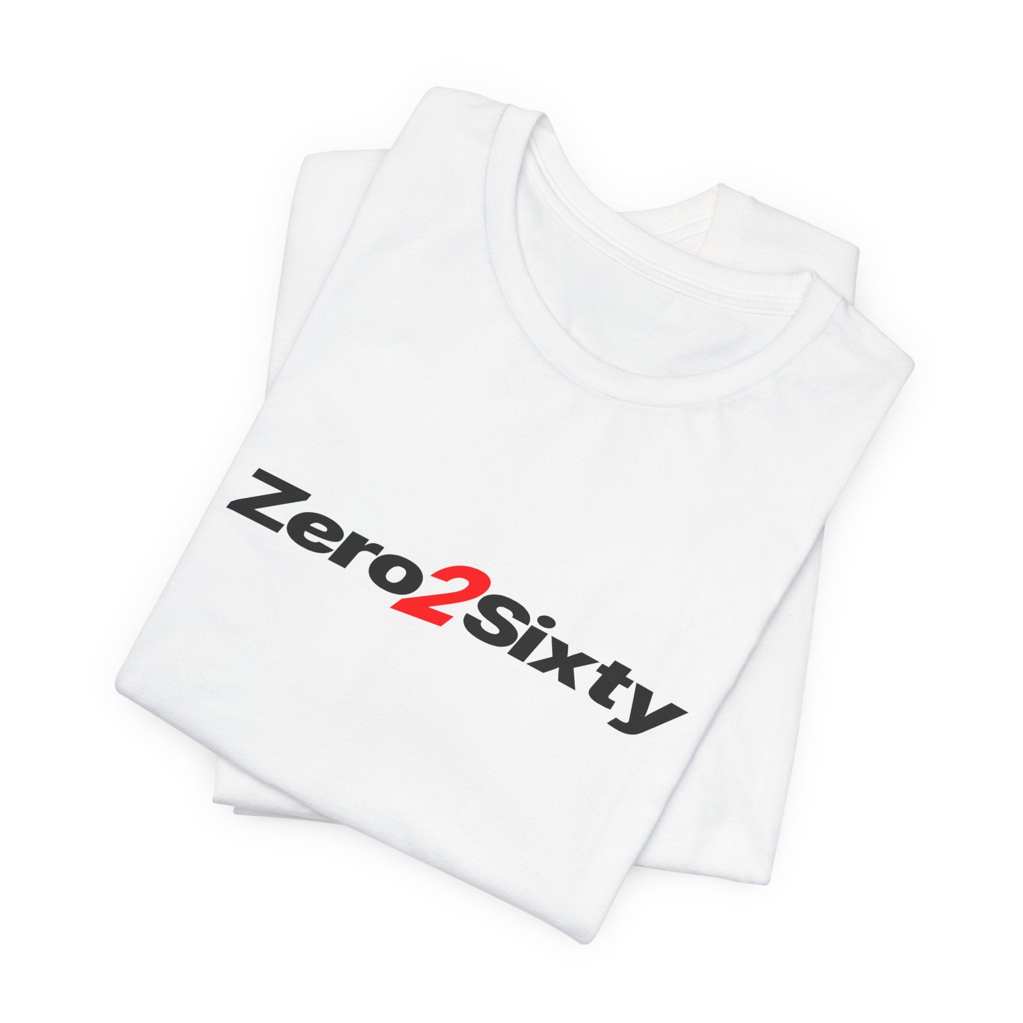 Zero2Sixty Graphic Tee — Motorsport Inspired Speed Logo T-Shirt