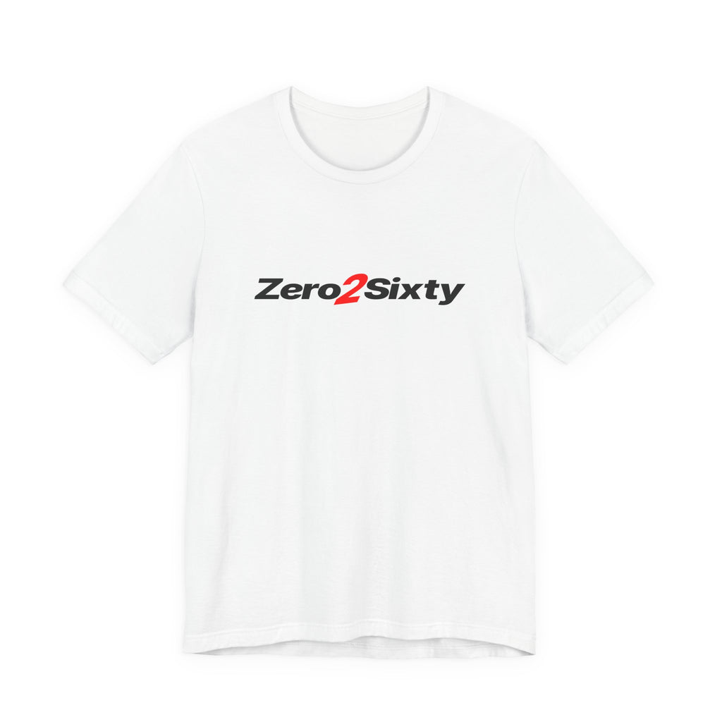 Zero2Sixty Graphic Tee — Motorsport Inspired Speed Logo T-Shirt