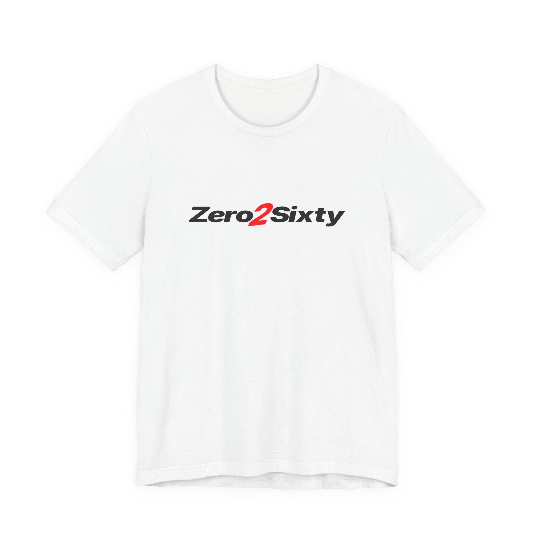 Zero2Sixty Graphic Tee — Motorsport Inspired Speed Logo T-Shirt