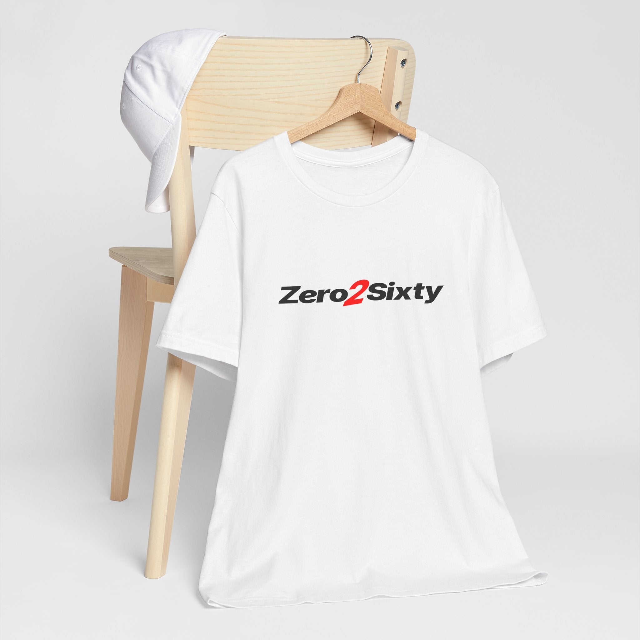 Zero2Sixty Graphic Tee — Motorsport Inspired Speed Logo T-Shirt