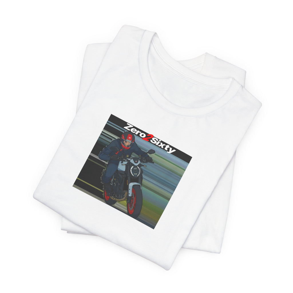 Zero2Sixty Retro Monster Graphic Tee — Motorsport Inspired Speed Logo T-Shirt