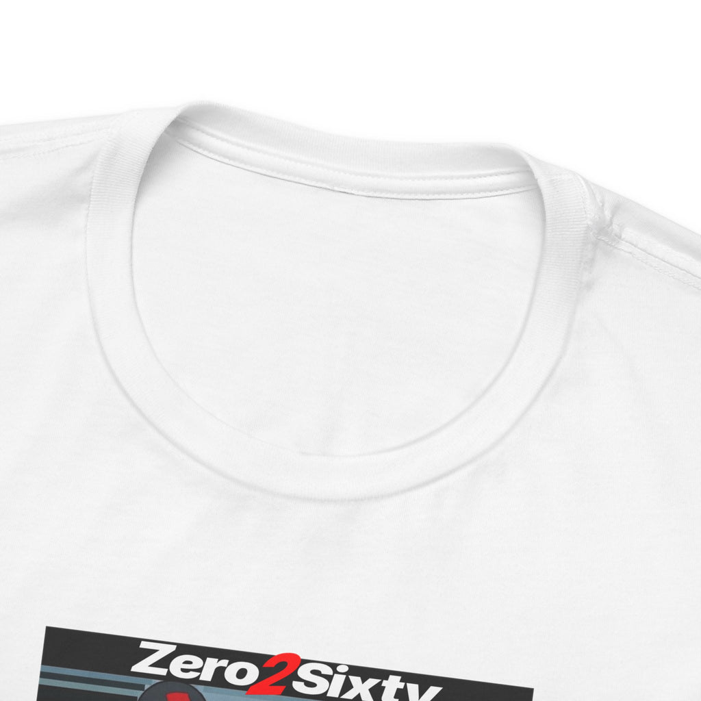 Zero2Sixty Retro Monster Graphic Tee — Motorsport Inspired Speed Logo T-Shirt