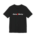 Zero2Sixty Tee (Black) — Motorsport Inspired Speed Logo T-Shirt