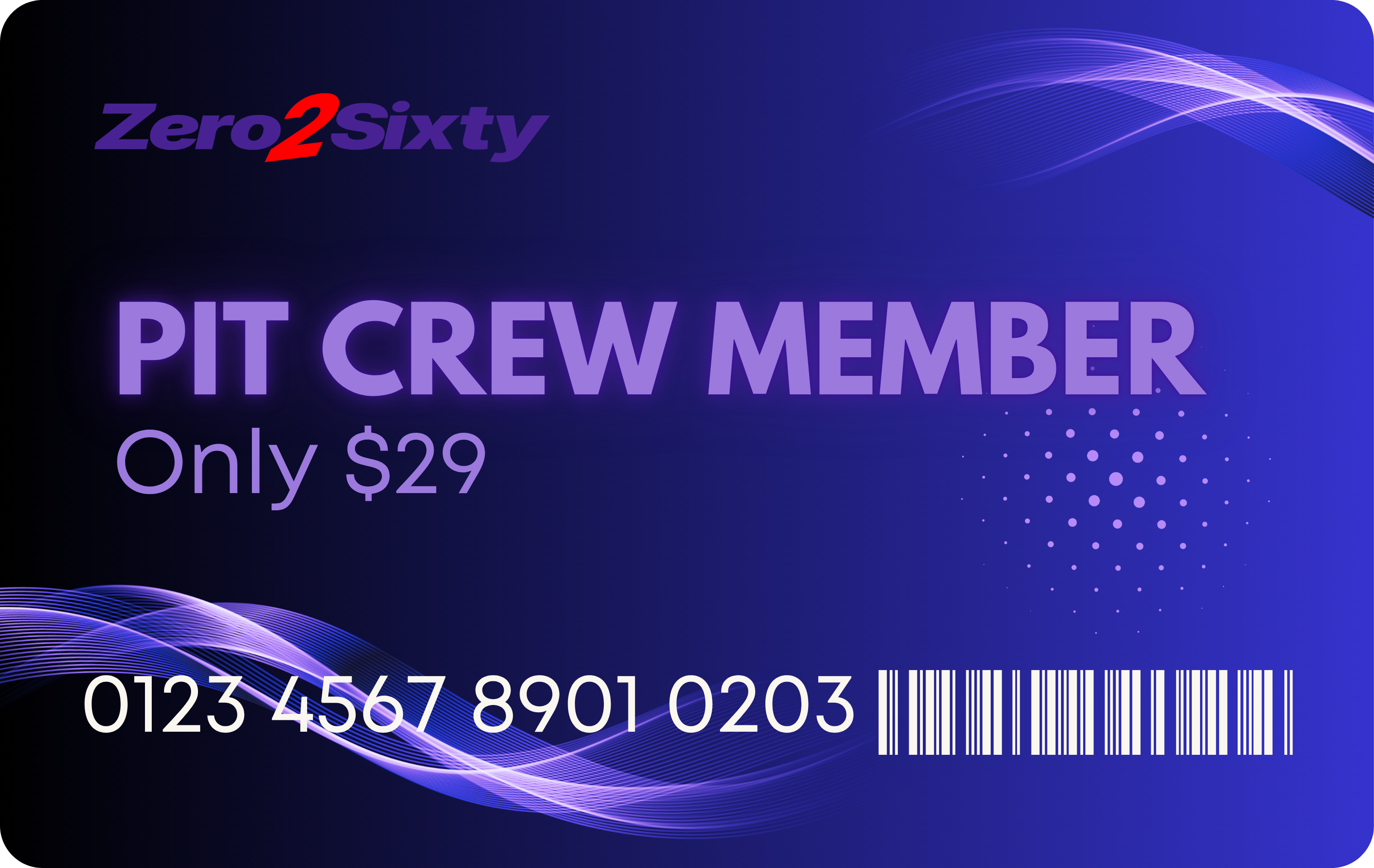 Pit Crew Membership