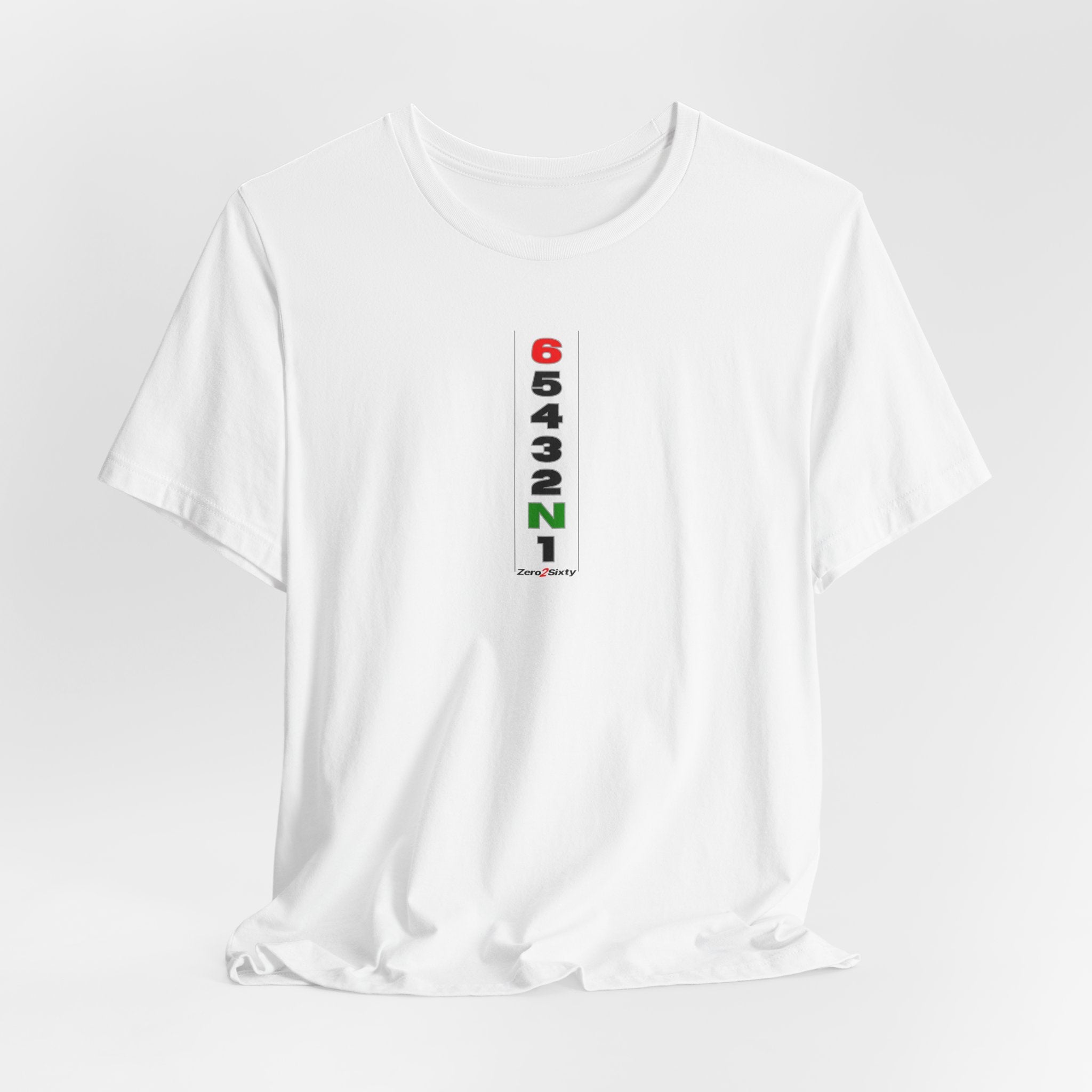 Zero2Sixty Moto Gears Tee — Motorsport Inspired Speed Logo T-Shirt