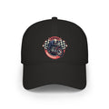 Zero2Sixty Garage (Black) Low Profile Baseball Cap Black— Speed-Inspired Logo Hat