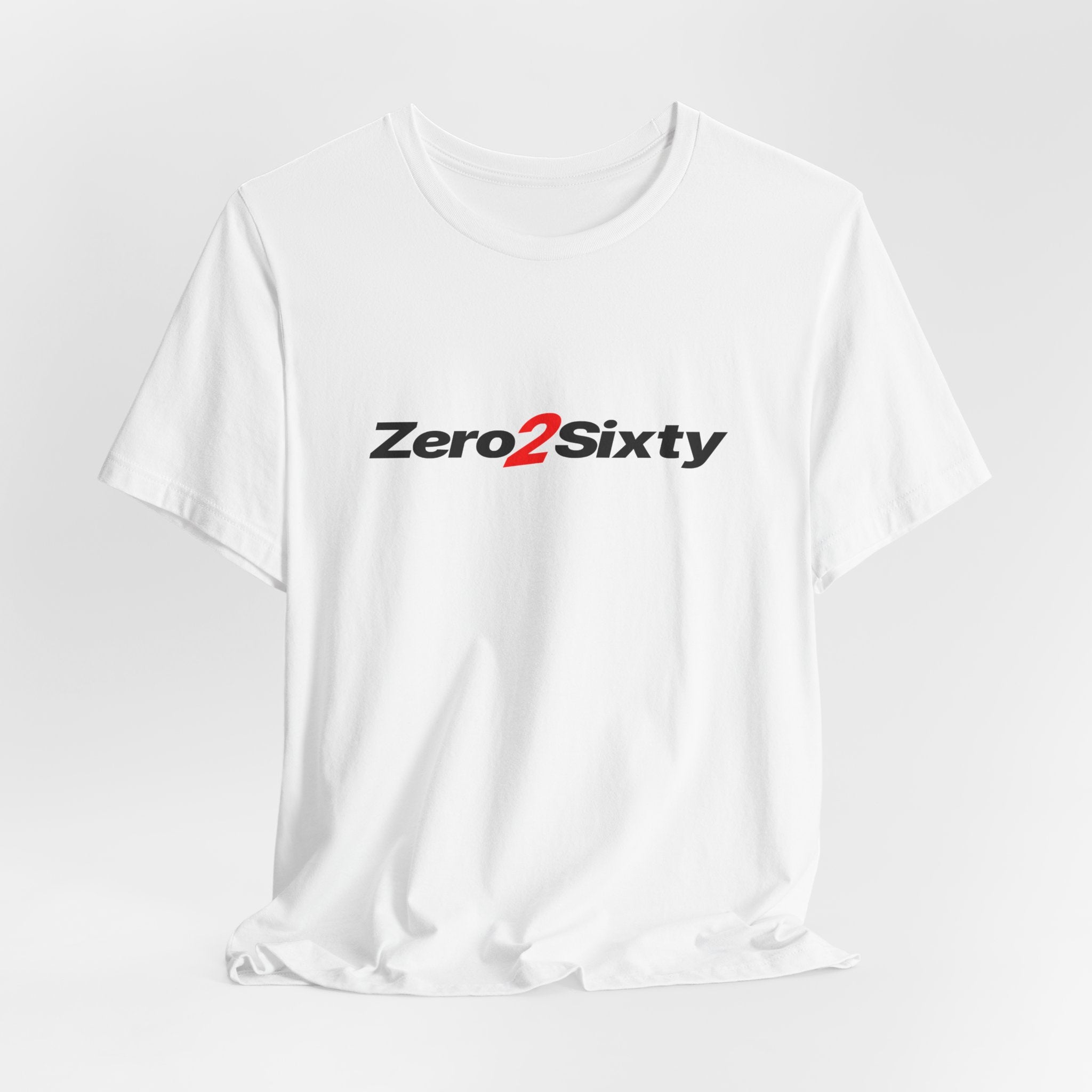 Zero2Sixty Graphic Tee — Motorsport Inspired Speed Logo T-Shirt