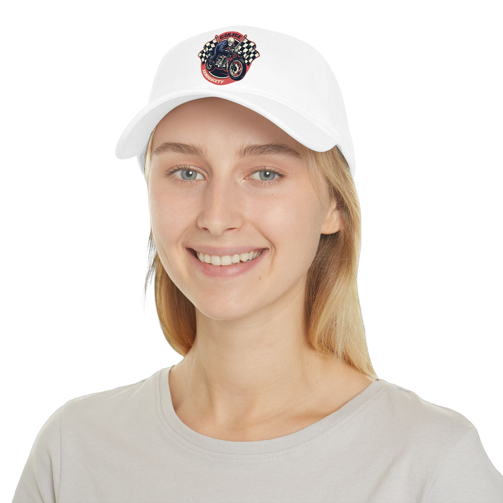 Zero2Sixty Garage Low Profile Baseball Cap — Speed-Inspired Logo Hat