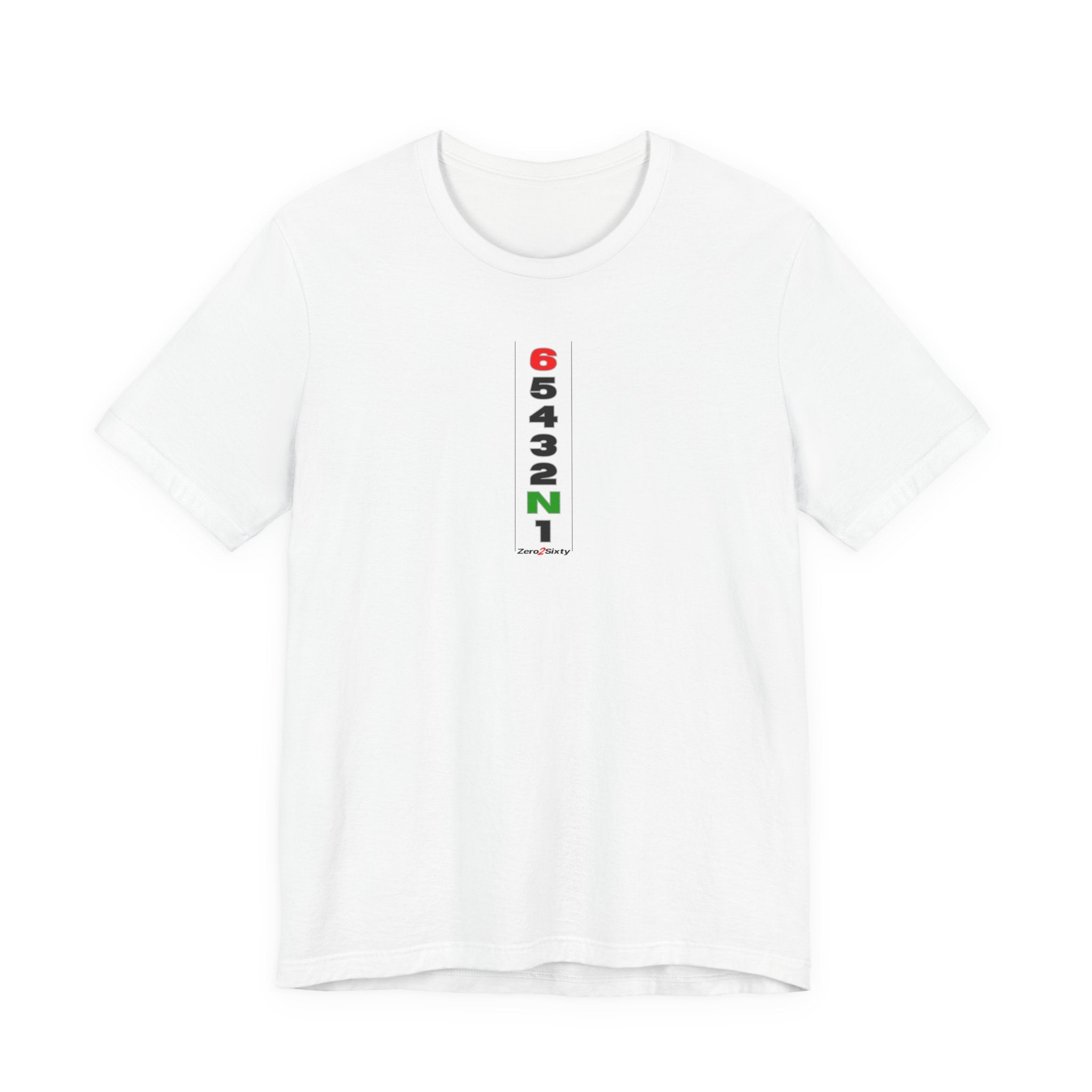 Zero2Sixty Moto Gears Tee — Motorsport Inspired Speed Logo T-Shirt