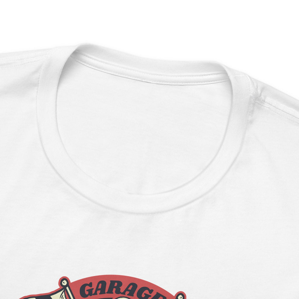 Zero2Sixty Round Garage Sign Tee — Motorsport Inspired Speed Logo T-Shirt