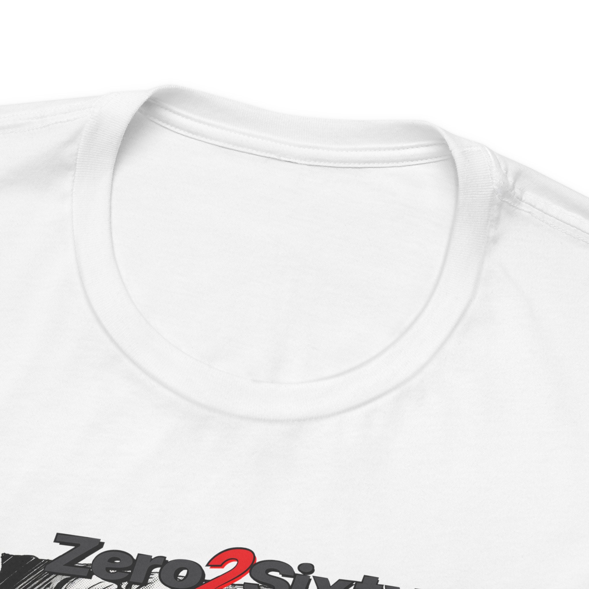 Zero2Sixty Monster Comics 2 Graphic Tee — Motorsport Inspired Speed Logo T-Shirt