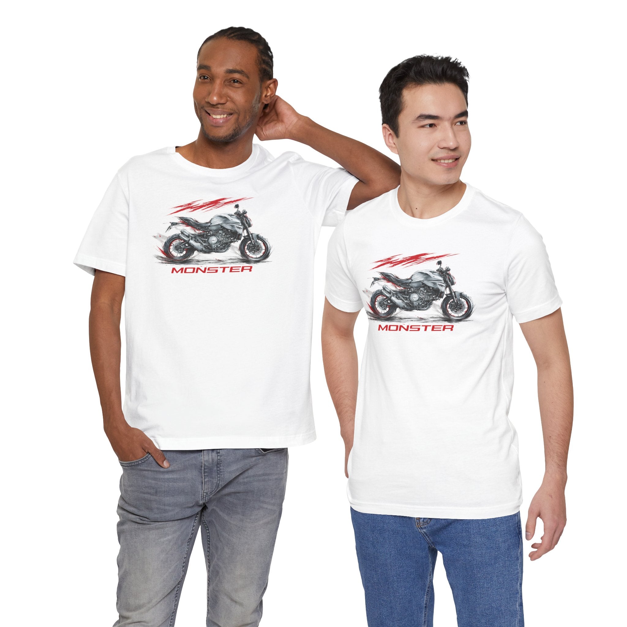 Zero2Sixty Monster Motion Graphic Tee — Motorsport Inspired Speed Logo T-Shirt