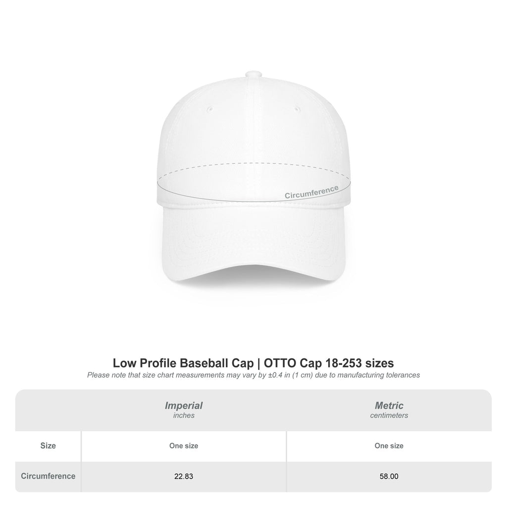 Zero2Sixty Low Profile Baseball Cap Black— Speed-Inspired Logo Hat